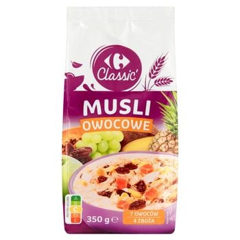 Carrefour Classic Musli owocowe 350 g