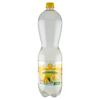 Carrefour Classic Napój gazowany o smaku cytrynowym 1,5 l