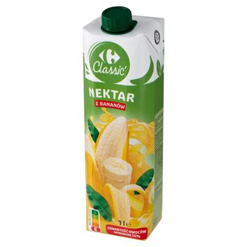 Carrefour Classic Nektar z bananów 1 l