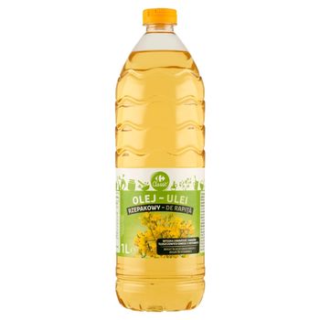 Carrefour Classic Olej rzepakowy 1 l