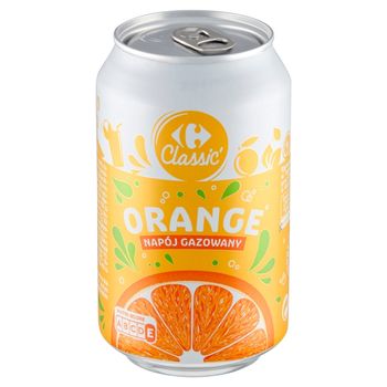 Carrefour Classic Orange Napój gazowany 330 ml