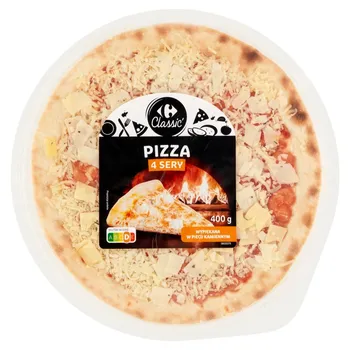 Carrefour Classic Pizza 4 sery 400 g