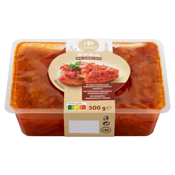 Carrefour Classic Ryba po grecku 500 g 