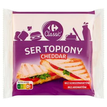 Carrefour Classic Ser topiony cheddar 130 g