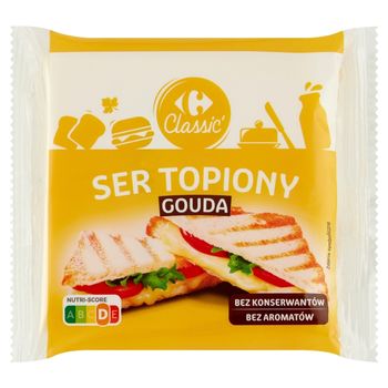 Carrefour Classic Ser topiony gouda 130 g