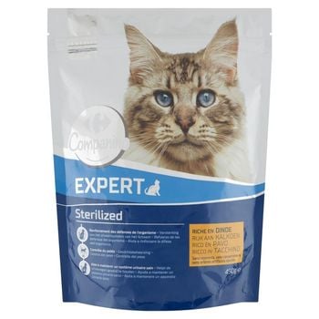 Carrefour Companino Expert Sterilized Karma dla kotów 450 g