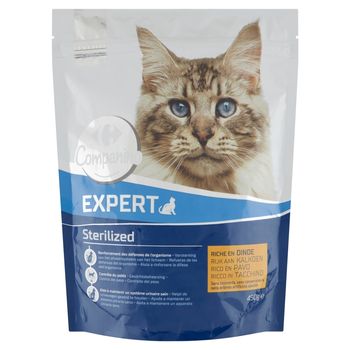 Carrefour Companino Expert Sterilized Karma dla kotów 450 g