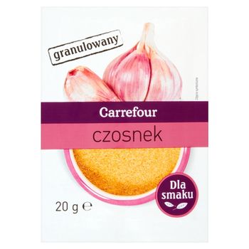 Carrefour Czosnek granulowany 20 g