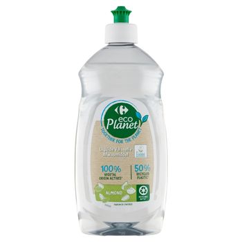 Carrefour Eco Planet Płyn do mycia naczyń o zapachu migdałowym 500 ml