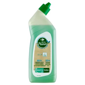 Carrefour Eco Planet Środek do czyszczenia toalet eukaliptus 750 ml