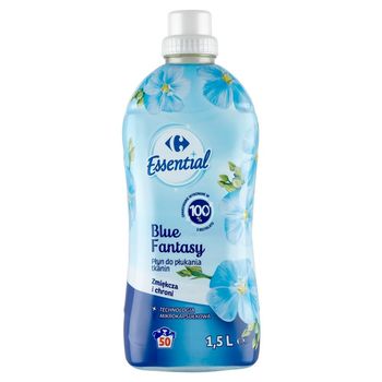  Carrefour Essential Blue Fantasy Płyn do płukania tkanin 1,5 l (50 prań)