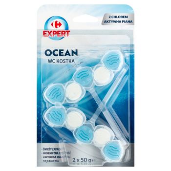 Carrefour Expert Ocean WC Kostka 2 x 50 g