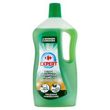 Carrefour Expert Płyn do mycia paneli o zapachu zielonej herbaty 1 l