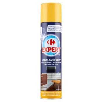 Carrefour Expert Wielopowierzchniowy antystatyczny środek do usuwania kurzu 300 ml