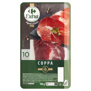 Carrefour Extra Karkówka Coppa w plastrach 100 g