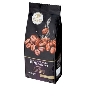 Carrefour Extra Kawa ziarnista premium 500 g