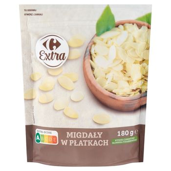 Carrefour Extra Migdały w płatkach 180 g