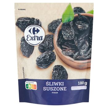 Carrefour Extra Śliwki suszone D'agan 180 g