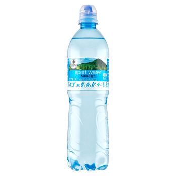 Carrefour Extra Sport Water Sudety+ Naturalna woda mineralna niegazowana 0,75 l