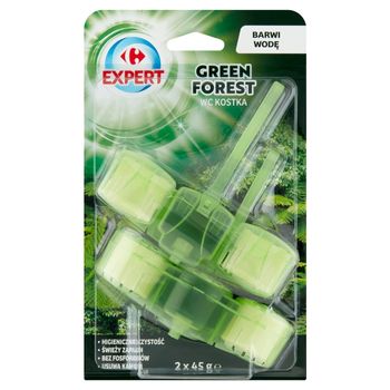 Carrefour Expert Green Forest WC Kostka 2 x 45 g