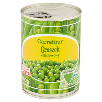 Carrefour Groszek konserwowy 400 g