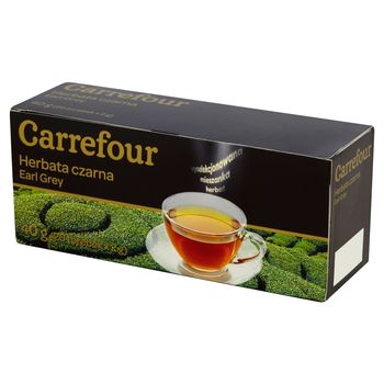 Carrefour Herbata czarna Earl Grey 40 g (20 torebek)