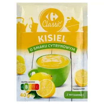 Carrefour Classic Kisiel o smaku cytrynowym 40 g