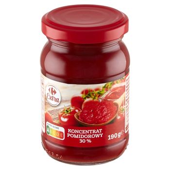 Carrefour Extra Koncentrat pomidorowy 30 % 190 g