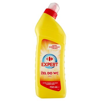Carrefour Expert Lemon Żel do WC 750 ml