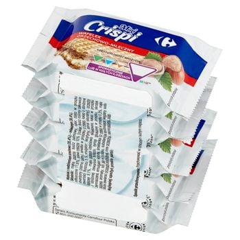 Carrefour Mini Crispi Wafelek orzechowo-mleczny 5 x 25 g