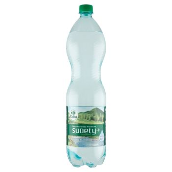 Carrefour Extra Sudety+ Naturalna woda mineralna gazowana 1,5 l