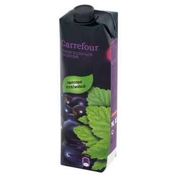 Carrefour Nektar z czarnych porzeczek 1 l