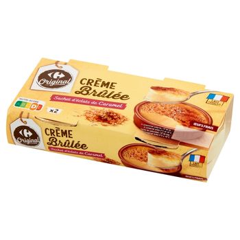 Carrefour Original Crème Brûlée 200 g (2 sztuki)