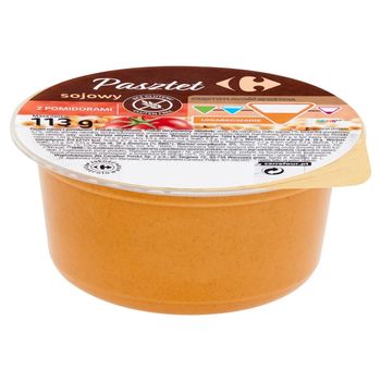 Carrefour Pasztet sojowy z pomidorami 113 g