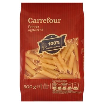 Carrefour Penne rigate nr 13 Makaron 500 g