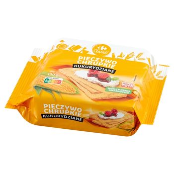 Carrefour Classic Pieczywo chrupkie kukurydziane 130 g