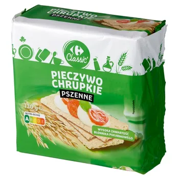 Carrefour Classic Pieczywo chrupkie pszenne 130 g