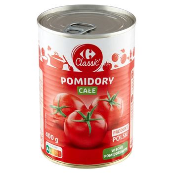 Carrefour Classic Pomidory całe 400 g