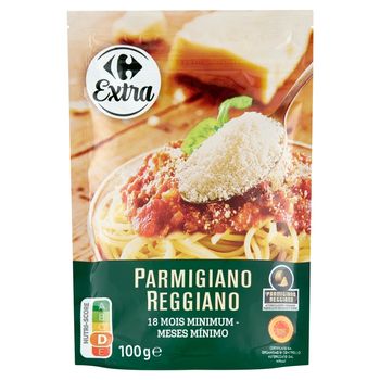 Carrefour Extra Ser Parmigiano Reggiano tarty 100 g