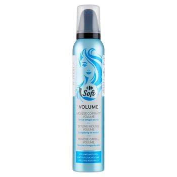 Carrefour Soft Pianka do włosów nadająca objętość 200 ml