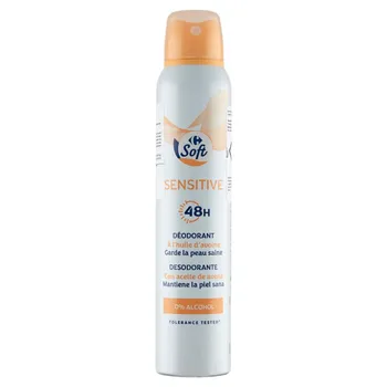 Carrefour Soft Sensitive Dezodorant 200 ml