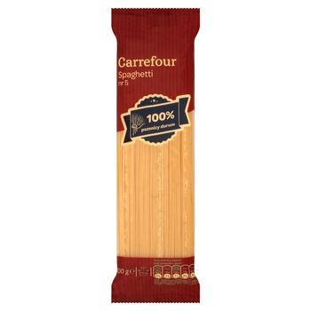 Carrefour Spaghetti nr 5 Makaron 500 g