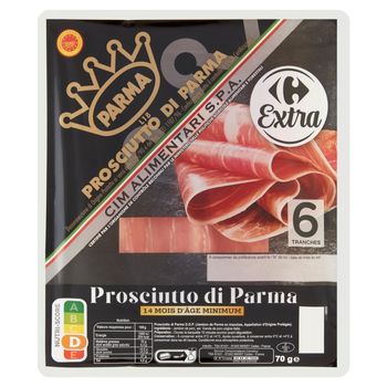 Carrefour Extra Presciutto di Parma Szynka parmeńska 100 g