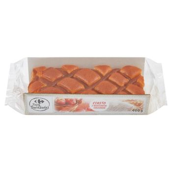Carrefour Targ Świeżości Ciasto z nadzieniem jabłkowym 400 g
