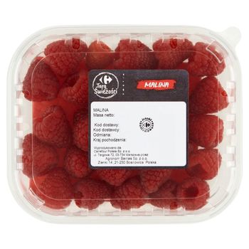 Carrefour Targ Świeżości Malina 125 g