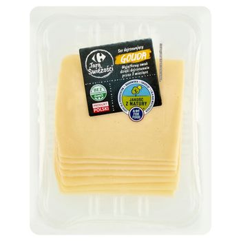 Carrefour Targ Świeżości Ser dojrzewający gouda 135 g