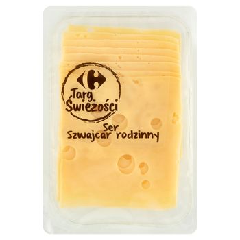 Carrefour Targ Świeżości Ser szwajcar rodzinny 150 g