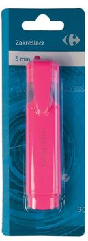 Carrefour Zakreślacz Różowy NEON 376211