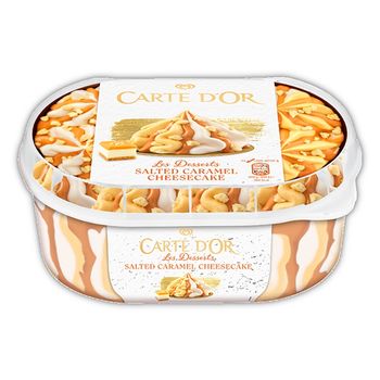 Carte D'Or Les Desserts Salted Caramel Cheesecake Lody 900 ml