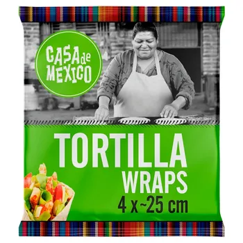 Casa de Mexico Tortilla wrap 25 cm 240 g (4 sztuki)